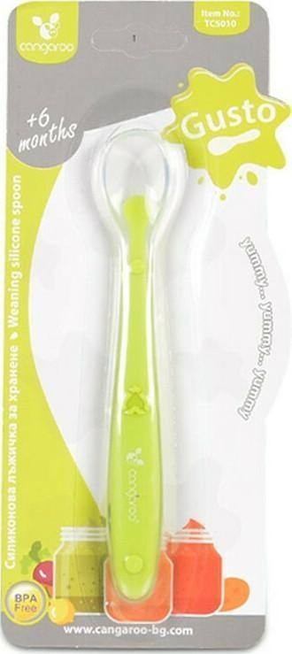 CANGAROO CUCCHIAIO IN SILICONE VERDE MONI