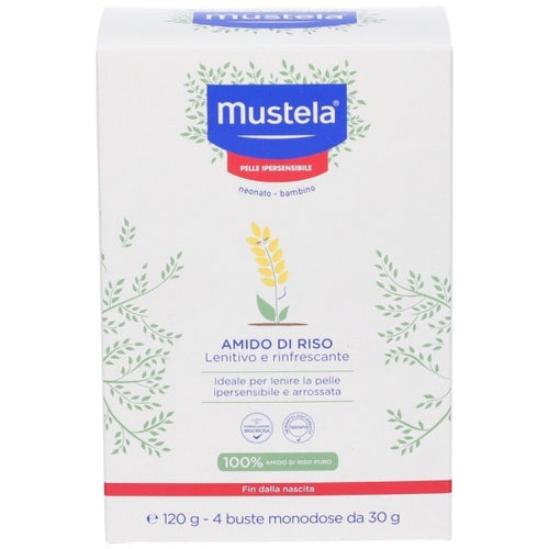 MUSTELA AMIDO DI RISO 120GR (4 BUST.DA 30GR)