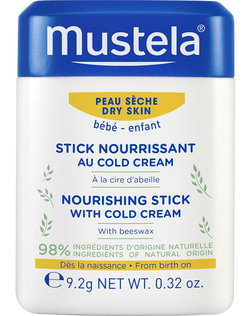 MUSTELA HYDRA STICK COLD CREAM 9.20GR