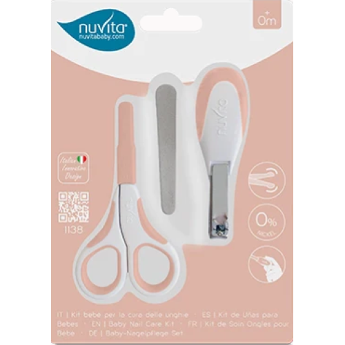 NUVITA SET MANICURE NEONATO ENGLISH ROSE 0M+ IBKT0039
