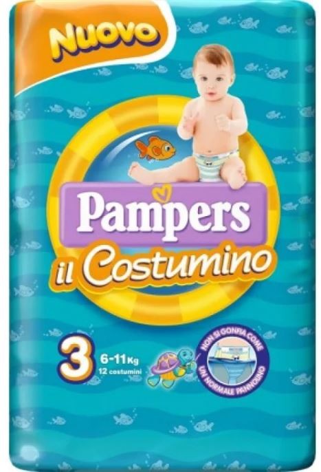 PAMPERS COSTUMINO TG.3-4 KG 6-11 PZ12