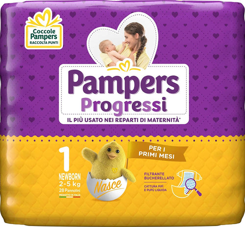 PAMPERS PROGRESSI NEWBORN 2-5KG 28PZ