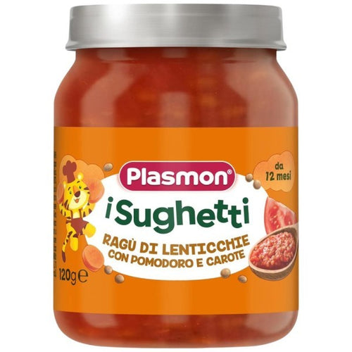 PLASMON SUGHETTO RAGU DI LENTICCHIE 120GR