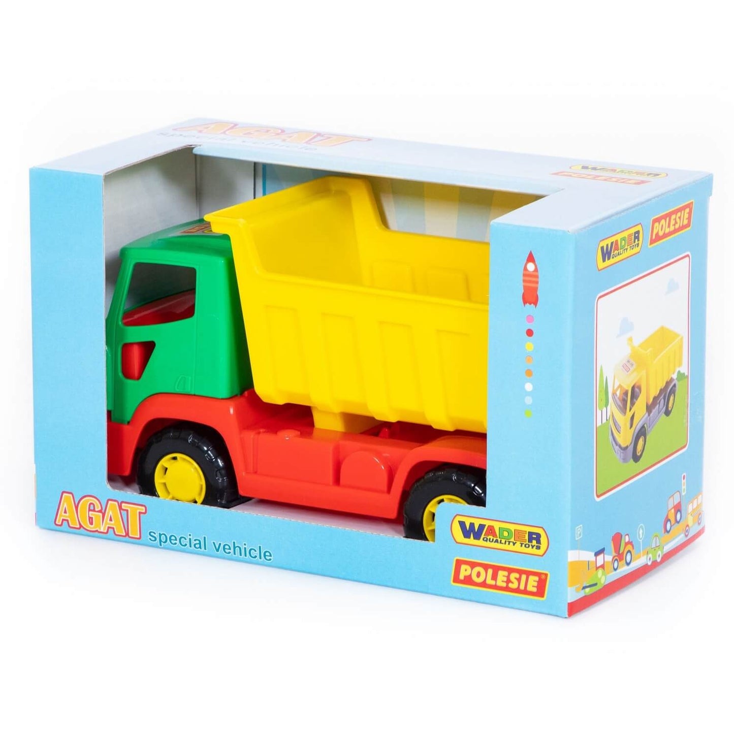 POLESIE AUTOCARRO CON CASSONE RIBALTABILE MONI