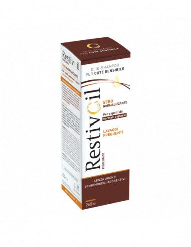 RESTIVOIL FISIOLOGICO OLIO SHAMPOO SEBONORMALIZZANTE 250ML