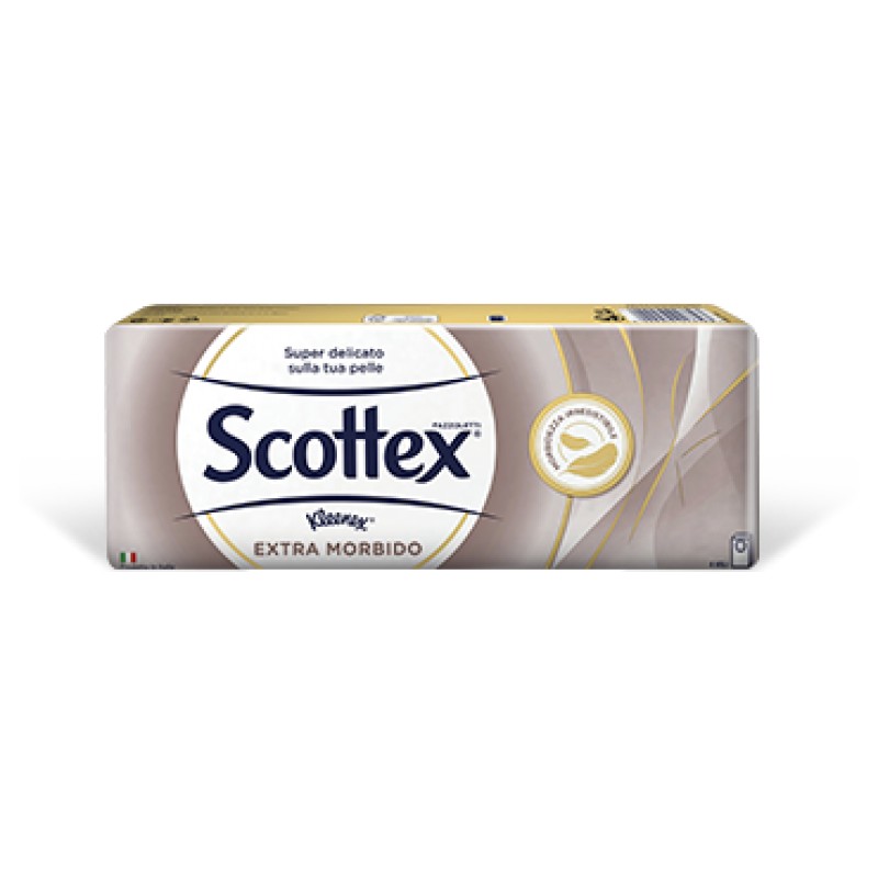 SCOTTEX EXTRA MORBIDO FAZZOLETTI 8PZ