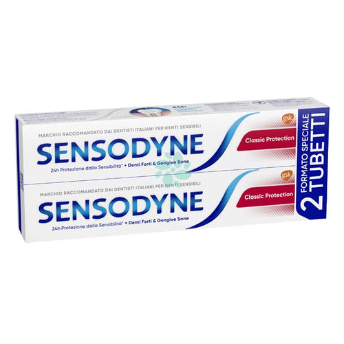 SENSODYNE CLASSIC PROTECTION DENTIFRICIO BIPACK 2x75ML