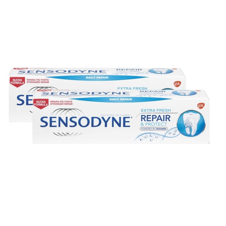 SENSODYNE REPAIR & PROTECT DENTIFRICIO BIPACK 2x75ML