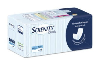 SERENITY PANNOLINI RETTANGOLARI S/BARRIERE 30PZ