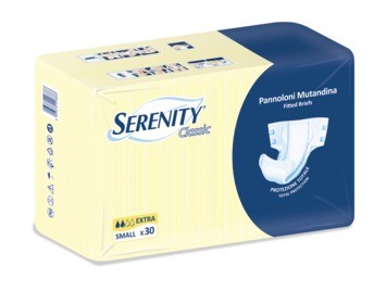 SERENITY PANNOLONE MUTANDINA CLASSIC EXTRA TG.S 30PZ