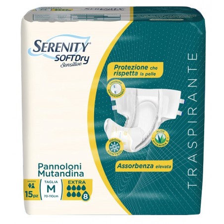 SERENITY PANNOLONE MUTANDINA SENSIT.EXTRA TG.XL 15PZ