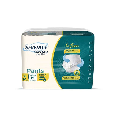 SERENITY PANTS SENSITIVE EXTRA TG.M 14PZ