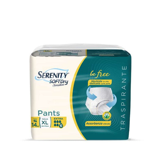 SERENITY PANTS SENSITIVE EXTRA TG.XL 14PZ