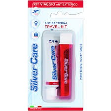 SILVER CARE KIT VIAGGIO ANTIBATTERICO (SPAZZ+DENT)