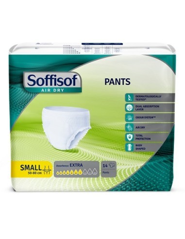SOFFISOF PANTS EXTRA TG.SMALL 14PZ