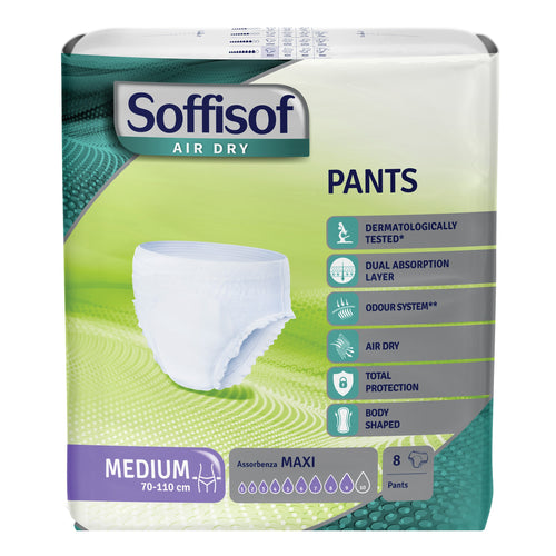 SOFFISOF PANTS MAXI TG.MEDIUM 8PZ