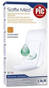 SOFFIX MED CEROTTO POST-OPERATORIO DELICATO 5PZ 20x10CM