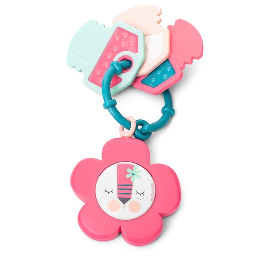 SUAVINEX ANELLO DENTIZIONE MUSICALE ROSA