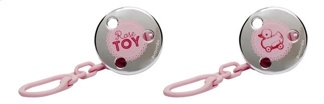 SUAVINEX CLIP GIOIELLO ROSA