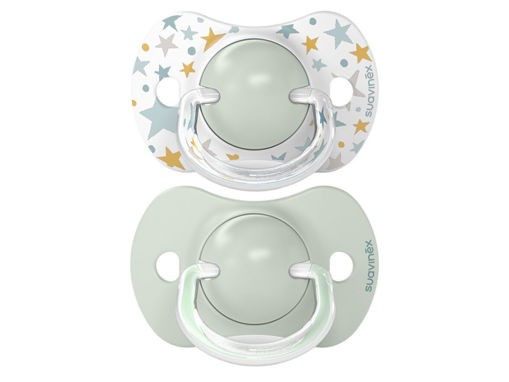 SUAVINEX DREAMS SUCCHIETTO SILICONE 6-18M 2PZ CELESTE SXPRO