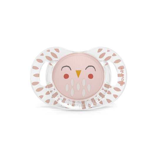 SUAVINEX SUCCHIETTO SILICONE BONHOMIA 18M+ PIUMA ROSA