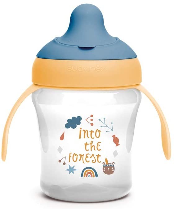 SUAVINEX TAZZA ANTIGOCCIA 6M+ FOREST GIALLO