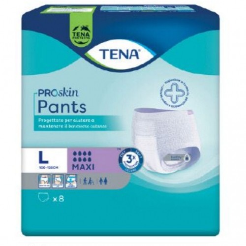 TENA PANTS MAXI TG.L PROSKIN 8PZ