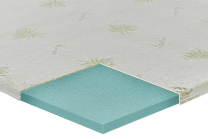 Topper correttore memory foam Alto 7cm rivestimento all’aloe vera