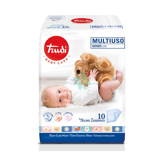 TRUDI TELINO IGIENICO MULTIUSO 10PZ 60x60